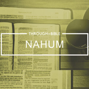 31 NAHUM 2026 THROUGH THE BIBLE NOTES